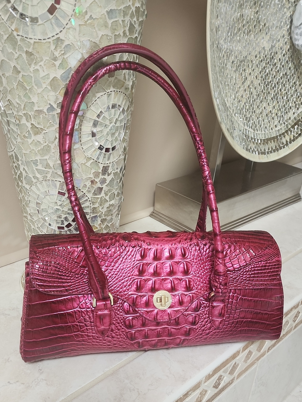 🎁 BRAHMIN DAYAN POMEGRANATE HANDBAG 🎁